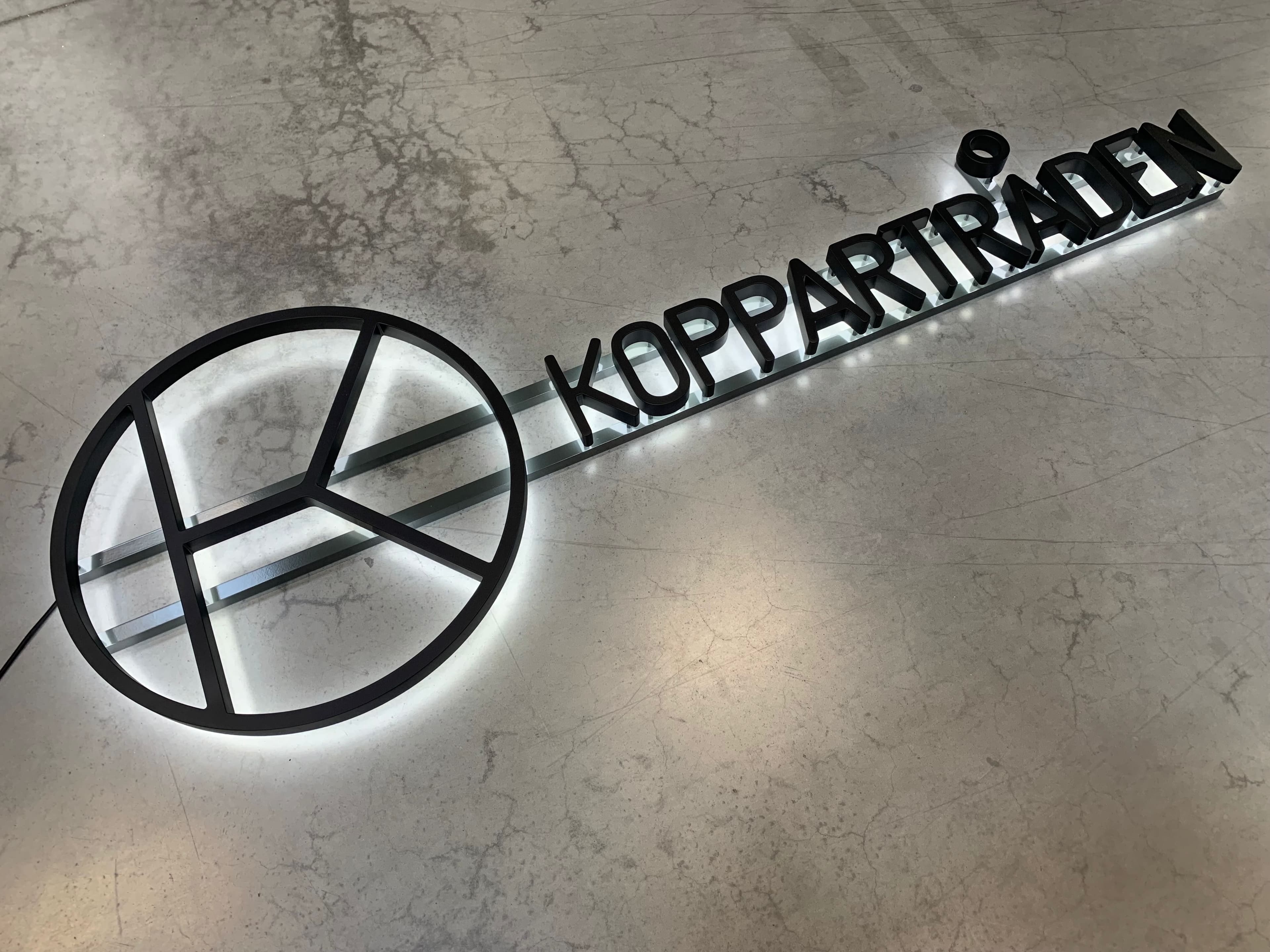 Back lit LED Letter