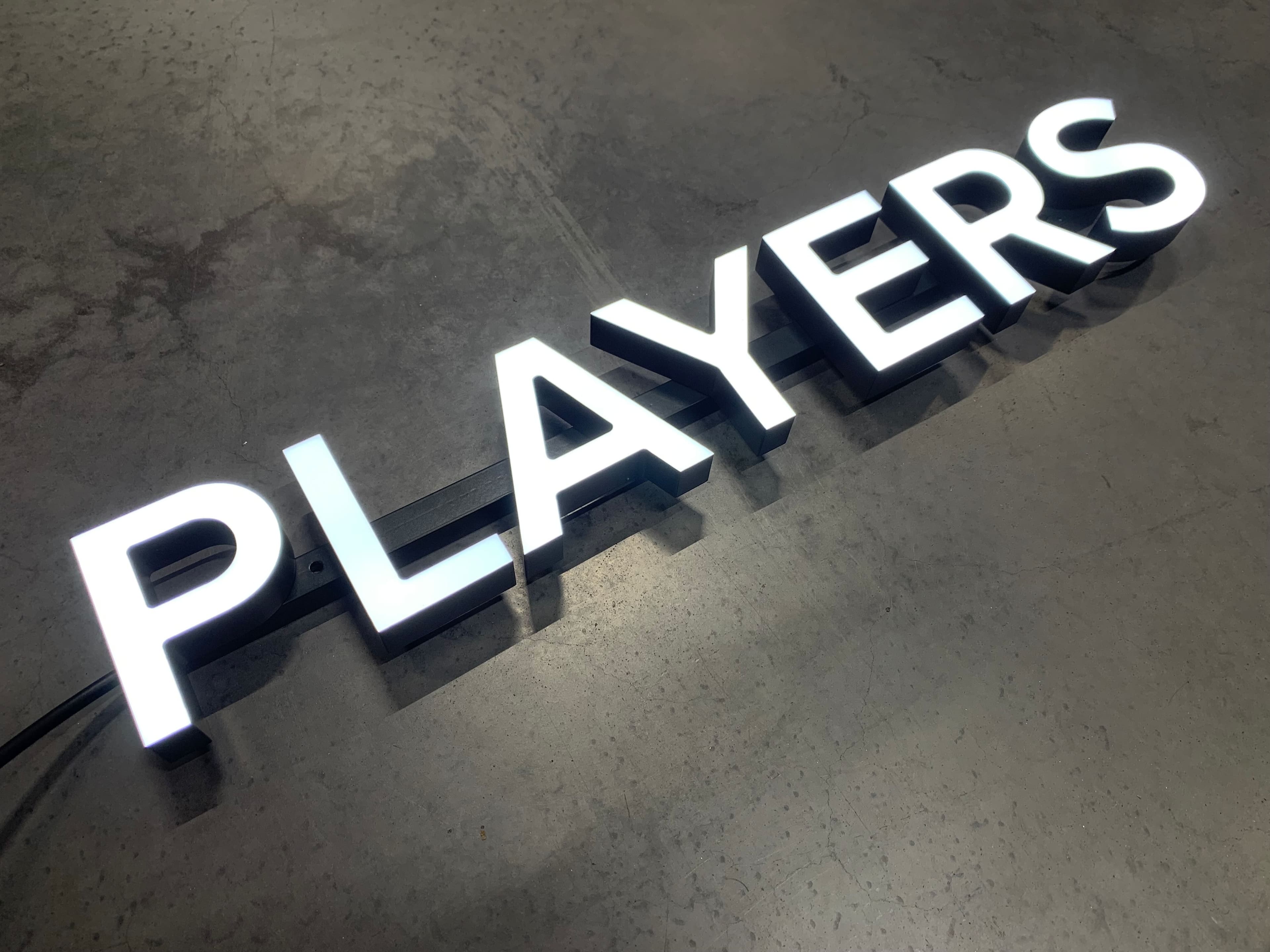 Front lit LED Letter